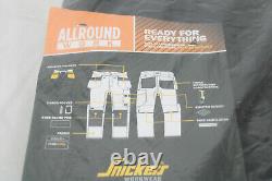 BNWT 88 SNICKERS 6201 AllroundWork WORK TROUSER BLACK FREE DELIVERY 30W 30L