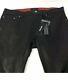Bnwt Diesel P Thavar L Mens Leather Trousers Black Biker Pants Jeans Slim Fit 33