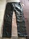 Bnwt Diesel Leather Trousers Pants Jeans 32
