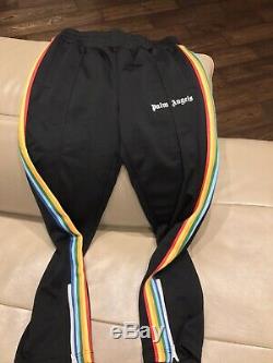 BNWT Palm Angels Track Rainbow Pant Size Large. 100% Authentic