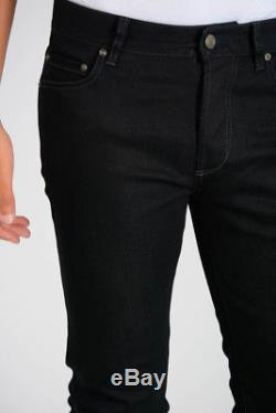 BOTTEGA VENETA New Man Black Stretch Cotton Casual Pants Trouser Size 48 it $398