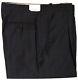 Brioni Pants Charcoal Black Super 130's Wool/silk Handmade Slacks 40 56 New