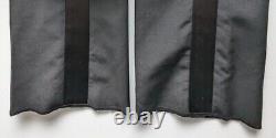 BURBERRY uniform black formal dress trousers NEW wool/mohair Men W33-34