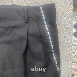 Balenciaga Black Zipped mens trousers size 50