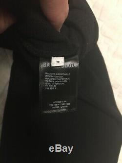 Balenciaga Logo Sweatpants Black Size S