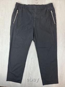 Balmain Mens Black Casual Pants Size 54