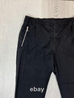 Balmain Mens Black Casual Pants Size 54