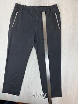 Balmain Mens Black Casual Pants Size 54