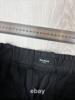 Balmain Mens Black Casual Pants Size 54