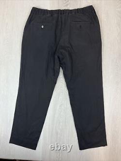 Balmain Mens Black Casual Pants Size 54