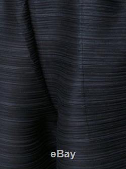 Barely Worn! Stunning Issey Miyake Pleats Please Sculpted Black Trousers. Size 3