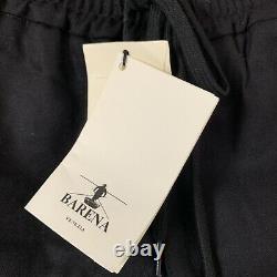 Barena Venezia, Black Wool Trousers, Size 48, Brand New With Tags