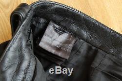 Belstaff Telford Designer Leather Trousers Size 31