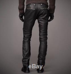 Belstaff Telford Men's Leather Pant (Euro 44, US W30/ L32)