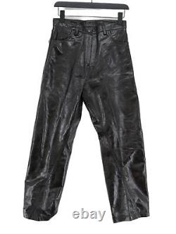 Bianca Saunders Men's Trousers W 32 in Black 100% Other Straight Capri