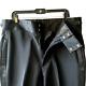 Black Formal Tuxedo Trousers Wool Blend Dress Pants 38x30 High Quality