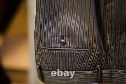 Black Grey Pinstripe Trouser Morning Suit Masonic Mens New Ascot Wedding Dress