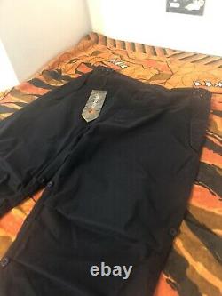 Black Maharishi Headstand Embroidered Trousers Size L BNWT