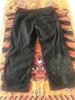 Black Maharishi Mystic Embroidered Trousers XXL New