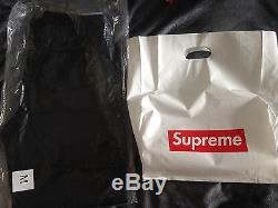 Black Supreme SS17 taped seam pant size medium