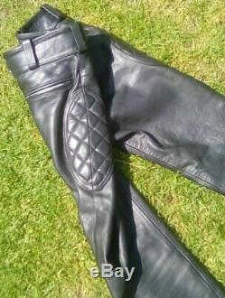 Black body Amsterdam Gay mens leather trousers Bluf