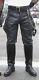 Black Leather Pants Motocycle Pants Breeches New Leather Trousers/ Pants Black