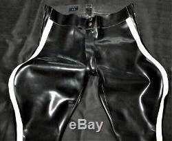 Blackstyle Premium Rubber Latex Leather Breeches Trousers Uniform Bluf Mr B Rob