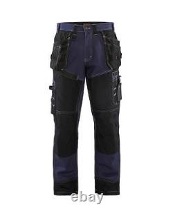 Blaklader Craftsman X1500 navy/black men's cotton holster work trouser #15