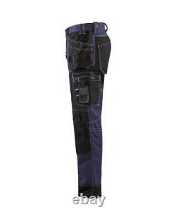 Blaklader Craftsman X1500 navy/black men's cotton holster work trouser #15