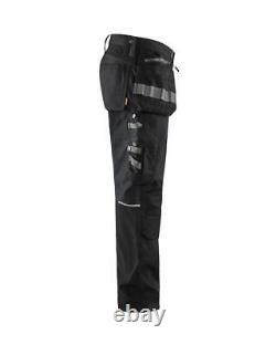 Blaklader Craftsman black men's twill stretch holster trouser #1599