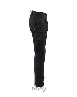 Blaklader Craftsman black men's twill stretch holster trouser #1750