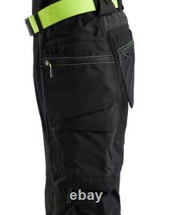 Blaklader Craftsman black/yellow men's 4-way holster pocket work trouser