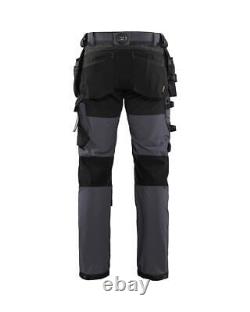 Blaklader Craftsman grey/black men's 4-way stretch holster work trouser