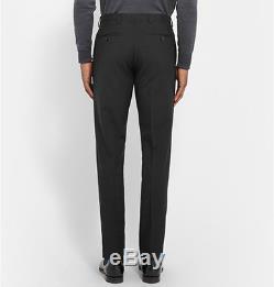 Bnwt Burberry Black Slim Fit Wool Suit Trousers Size 44 Small Waist 28 Us 38 Eu