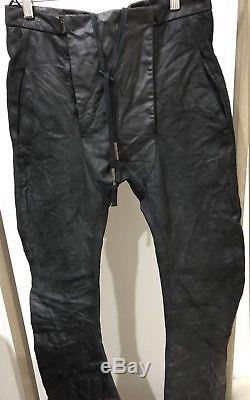 Boris Bidjan Saberi- P4 F253 Oiled Pig Leather Pants