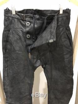 Boris Bidjan Saberi- P4 F253 Oiled Pig Leather Pants