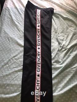 Brand new Men's Givenchy LOGO TAPE Pants/BLACK size S