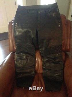 Buell Vanson Traveler Leather Motorcycle Riding Pants
