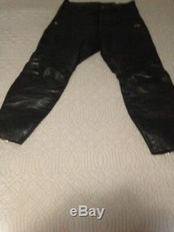 Buell Vanson Traveler Leather Motorcycle Riding Pants