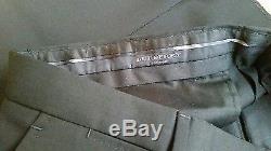 Burberry London mens black wool trousers size 54 BNWT Rrp £325