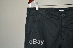 C. P. Company Garment Dyed lens pocket cargo pants black sz 48