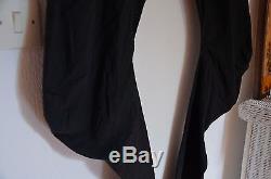 CAROL CHRISTIAN POELL L shaped black pants 48 trousers