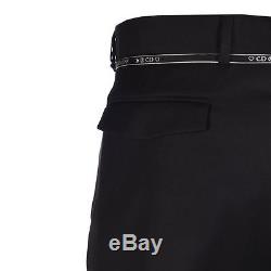 CHRISTIAN DIOR Trousers Black Virgin Wool Logo Waist Size 50 RRP £550 PA 575