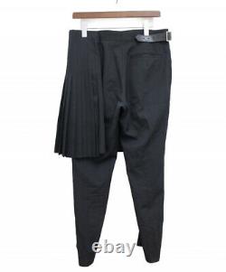 COMME des GARCONS Homme Plus Skirt Docking Pants Black Size M