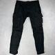 Cp Company Cargo Pants Black Trousers W32 Cargos 2517