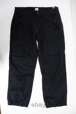 CP Company Mens Combats Cargo Pants Trousers Size 52 W32 L39 Black