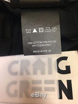 CRAIG GREEN cotton and nylon blend ruched (track pants) trousers