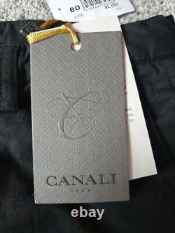 Canali Black Dress Trousers. BNWT. XL (52)