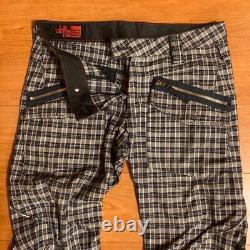 Checkered pants, size M MARITHE FRANCOIS GIRBAUD