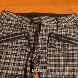 Checkered pants, size M MARITHE FRANCOIS GIRBAUD